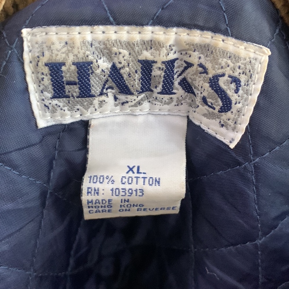 HAIKS Faux Denim With Corduroy Quilted Winter Holiday Jacket. Size XL - Picture 12 of 12